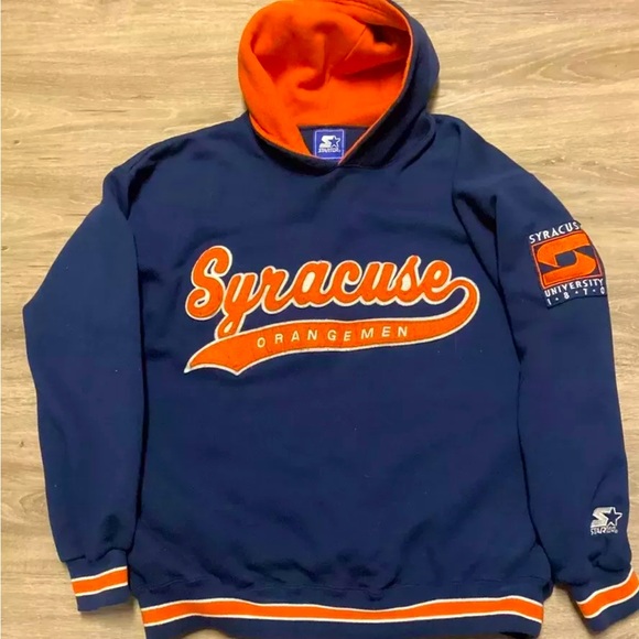 Syracuse University Vintage Orangemen Men’s Large Hoodie - Picture 1 of 11